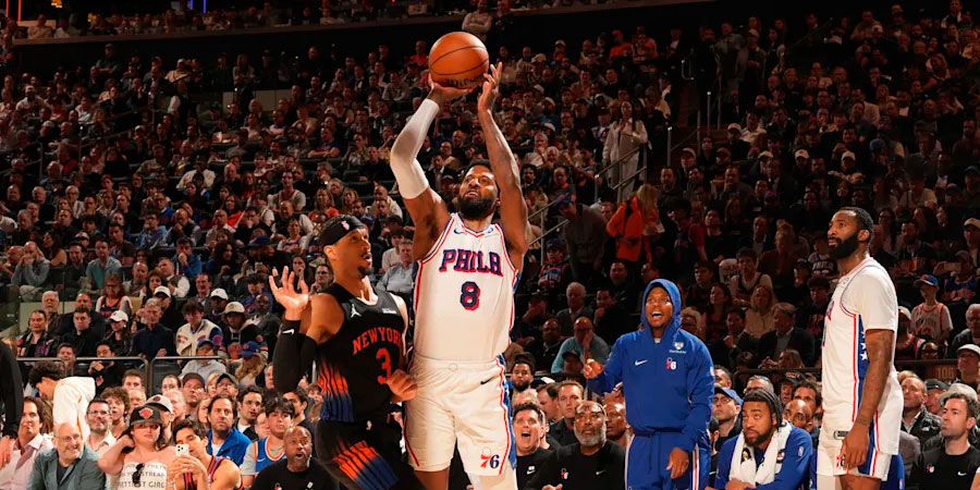 Los Knicks dejan a los Sixers al borde del KO (94-108) | VIDEO - RESUMEN